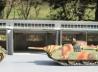 Kleiner schwerer Panzer flach