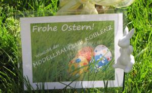 Ostergrüße vom Modellbauclub Koblenz