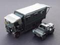Monty´s Caravan & Daimler Mk II Scout Car (1:76 Matchbox)