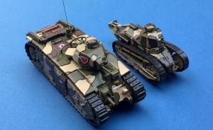 Char B1 bis & Renault FT17