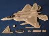 Ein Handball besiegelt das Schicksal der Fujimi 1:72 Lockheed Martin F-22A Raptor - 90th FS, Elmendorf 2007  