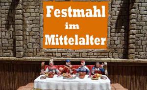 Festmahl im Mittelalter