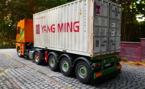 Tecnokar Containertrailer mit 20ft. Container