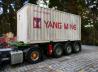 Tecnokar Containertrailer mit 20ft. Container