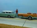 1955 Chevrolet Nomad und Crackerbox (1:25 AMT)