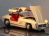 Tamiya: Der Mercedes-Benz 300 SL in 1:24 ist eine der Top-Neuheiten im Bereich Zivilfahrzeuge.