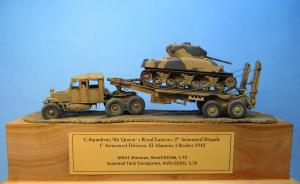 Scammel Tank Transporter mit M4A1 Sherman