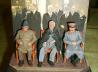 Winston Churchill, Franklin D. Roosevelt, Josef W. Stalin