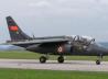 Einer der wenigen Jets im Display, ein Alpha Jet der Ecole de Chasse aus Tours.