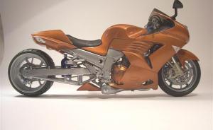 Kawasaki ZX 14 "Extended Rearend"