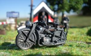 BMW R-12 Motorrad mit Beiwagen