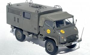 Unimog S404 mit Fernmelde-Sonderkoffer (1:35 Perfect Scale Modellbau)