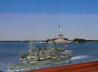 SMS Aspern und SMS Sankt Georg in Hampton Roads