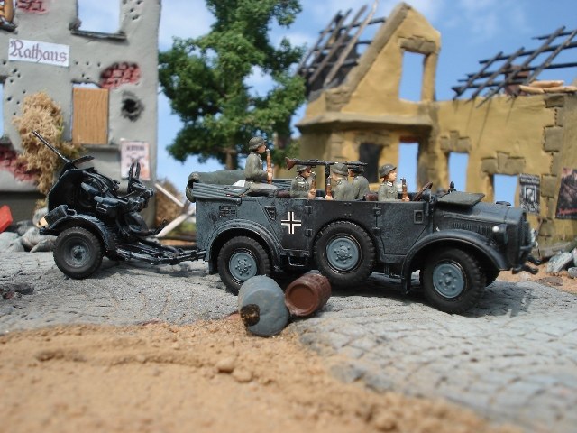 Horch 108 Typ 40 mit FlaK 38