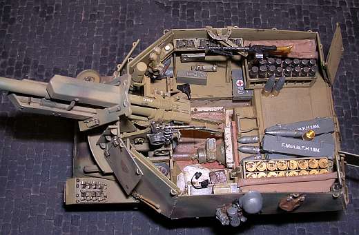 10,5 cm leFH 18/40 auf Geschützwagen 38 H (f)