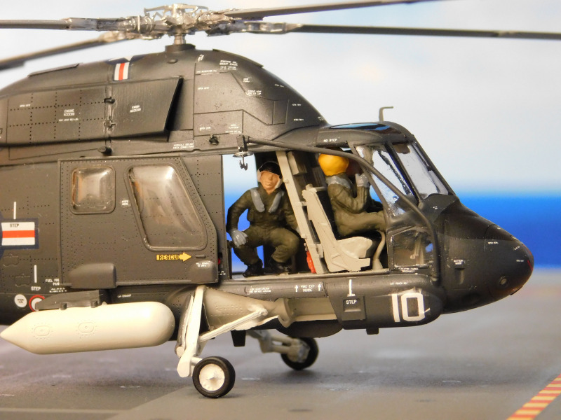 Kaman UH-2B Seasprite Kabinentür mit Hydraulikwinde 