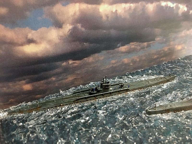 deutsche U-Boote auf hoher See