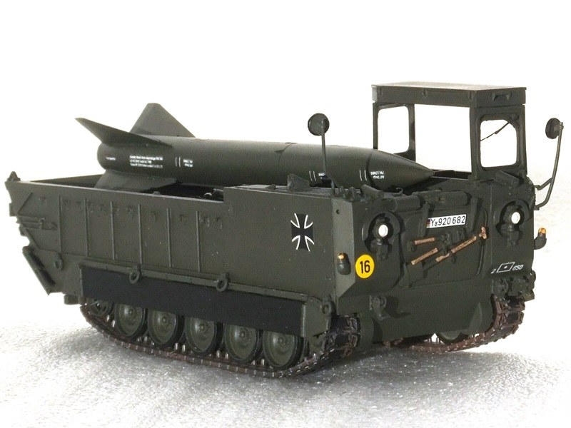 Dargestellt wird ein Fahrzeug der Flensburger 2./RakArtBtl. 650 der 6. PzGrenDiv. ca. 1977.