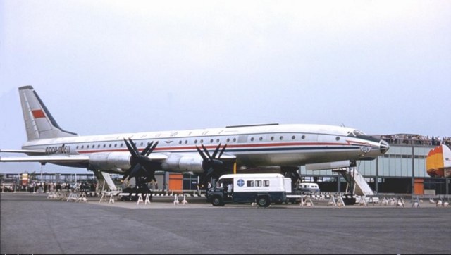 Tupolev TU-114 D (Foto Copyright Mel Lawrence, mit freundlicher Genehmigung)