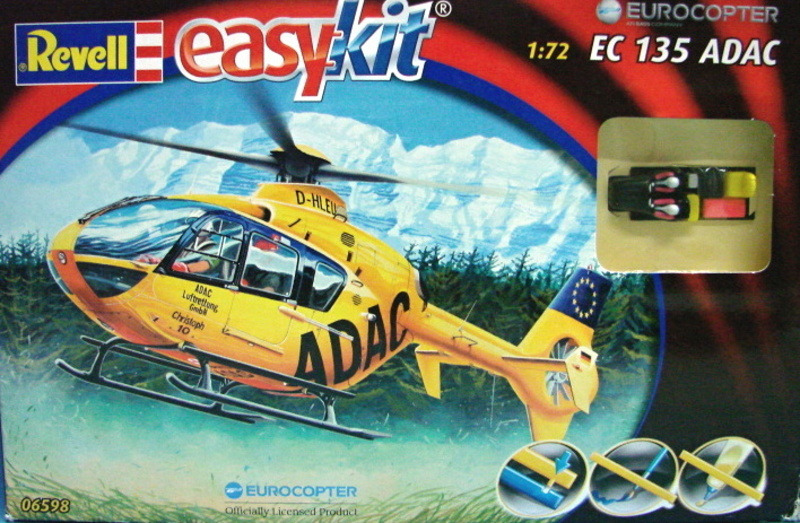 Revell Easy Kit No. 6598 Eurocopter EC-135 in 1:72