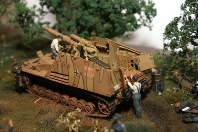 Panzerhaubitze Hummel Sd.Kfz. 165, späte Version