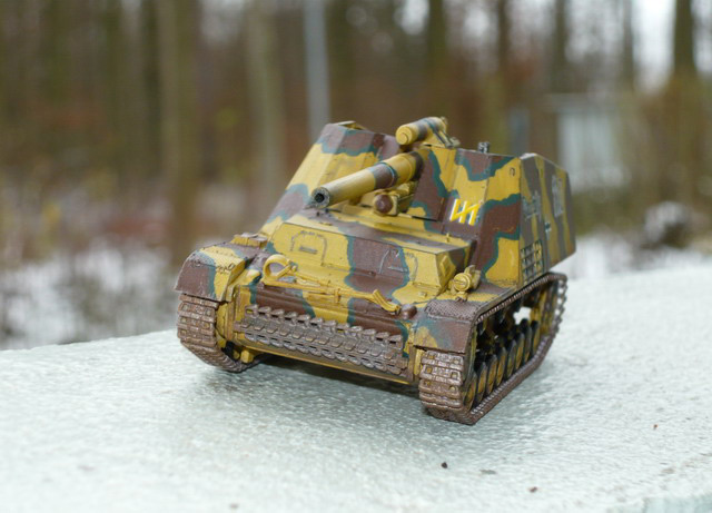 Panzerhaubitze Hummel Sd.Kfz. 165, späte Version