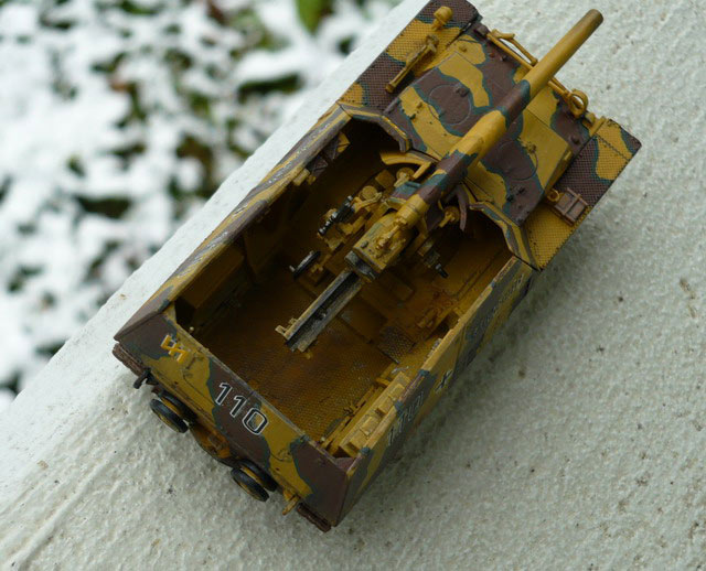 Panzerhaubitze Hummel Sd.Kfz. 165, späte Version