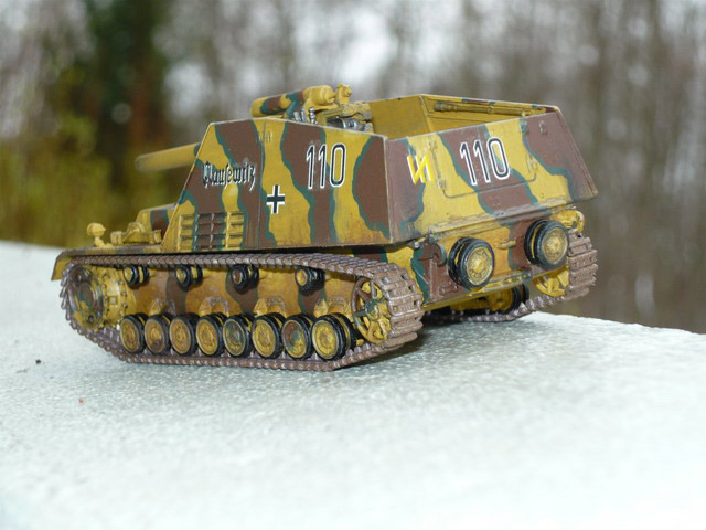 Panzerhaubitze Hummel Sd.Kfz. 165, späte Version