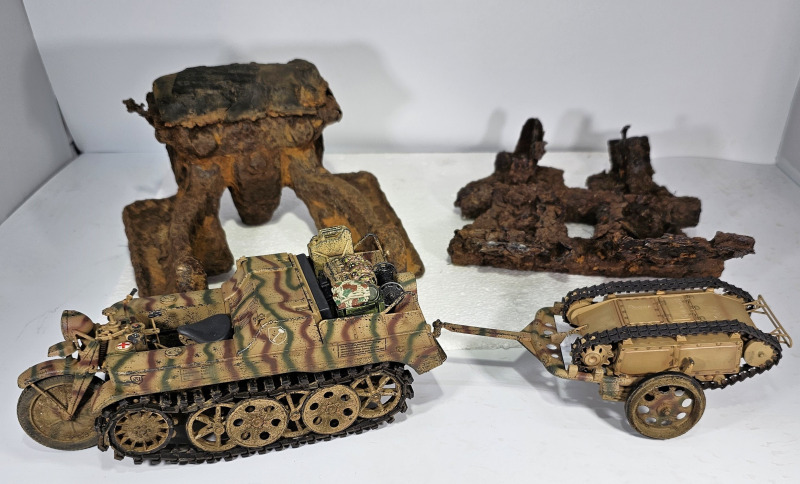 Sd.Kfz. 2 Kettenkraftrad & Sd.Kfz. 302 Goliath