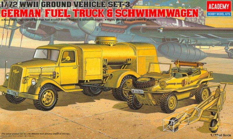 Bausatzcover des 1:72 Academy Kits Ground Vehicle Set 3