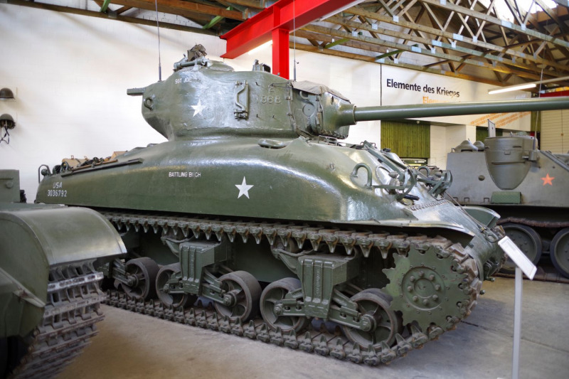 M4 Sherman im Panzermuseum Munster