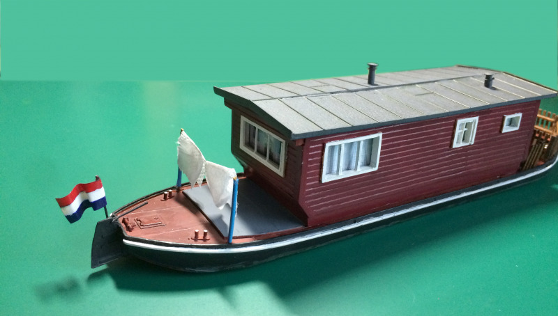 Holländisches Hausboot