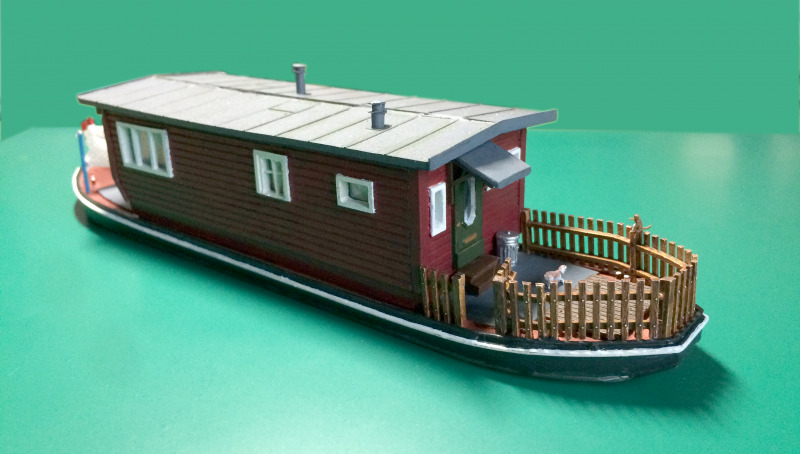 Holländisches Hausboot