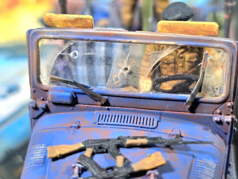 Toyota FJ43 mit DShKM