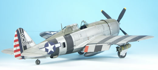 Republic P-47D-25-RE Thunderbolt Razorback