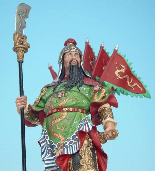 Chinesischer General  Kuan Yu (300 A.D. )