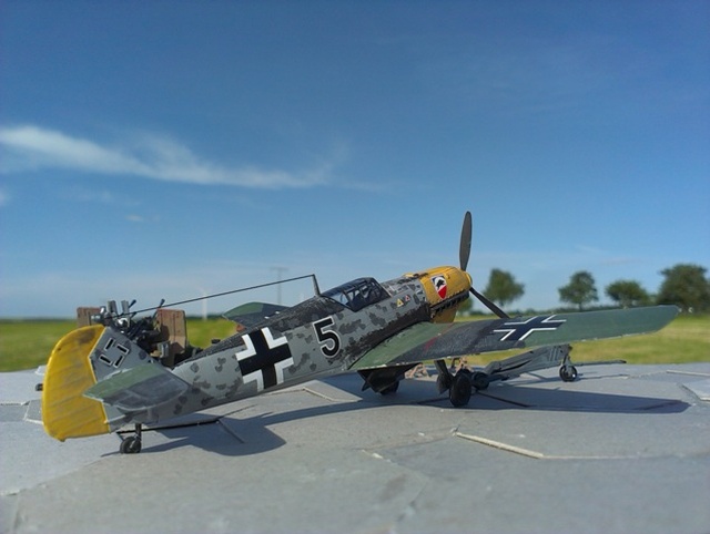 Maschine von Pilot Bennemann in Frankreich 1940