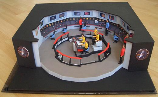 USS Enterprise Command Bridge