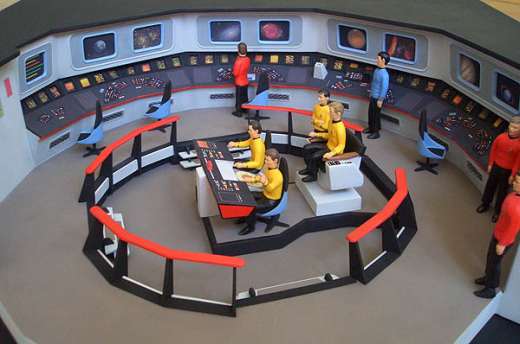 USS Enterprise Command Bridge