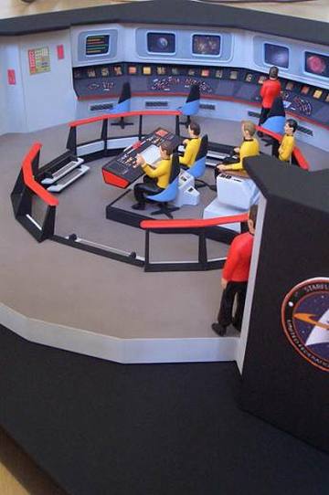 USS Enterprise Command Bridge