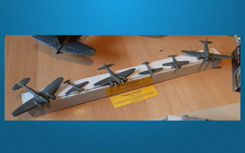 1940er Jahre - Flugzeug-Erkennungsmodelle von Wiking