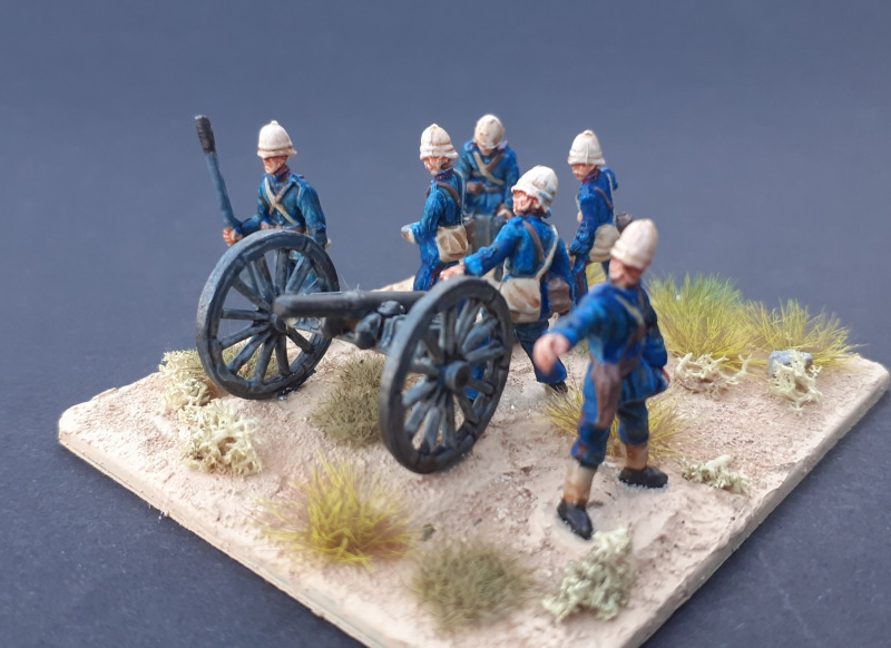 Britische Artillerie