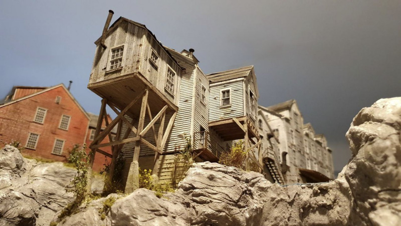 „Rust Rock Falls“ – ein Diorama des Amerikanischen Herstellers FOS SCALE Models 