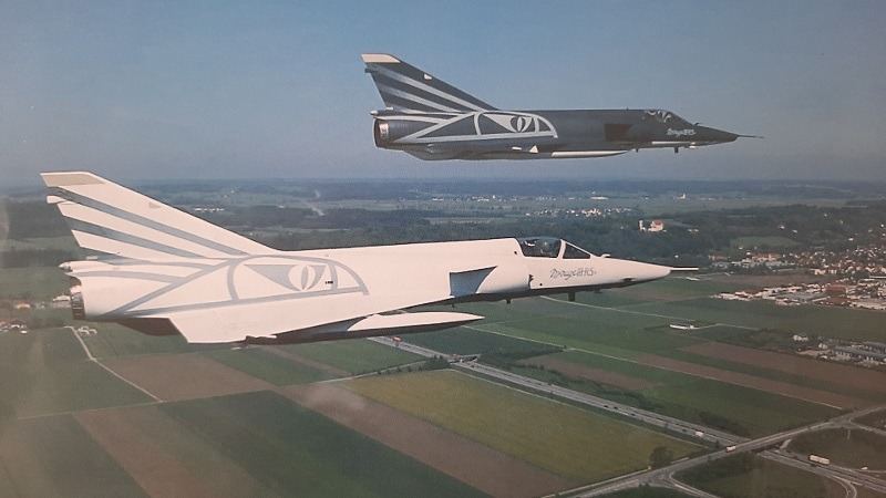 Dassault Mirage IIIRS «black & white»