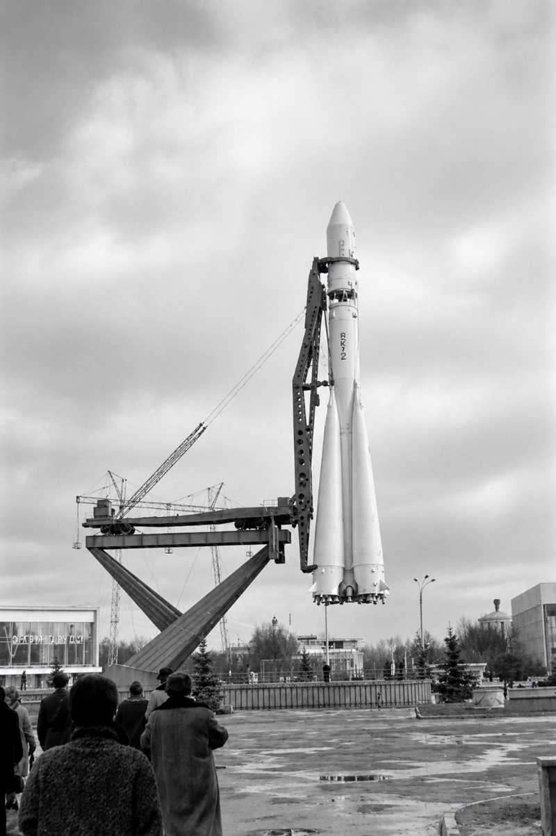 1967 auf der Moskauer Allunionsausstellung, Foto hat mein Vater gemacht