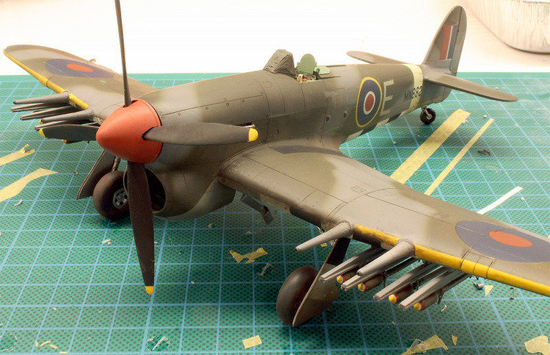 Easy Model 1/72 RAF Hawker Typhoon MK.1B 245th Squadron April 1945 #36314 A