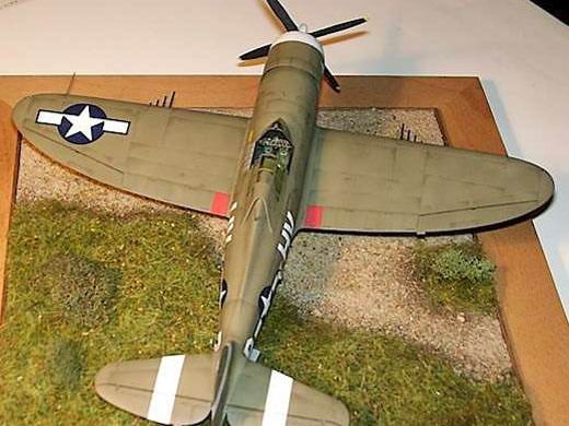 Republic P-47D-22-RE Thunderbolt Razorback