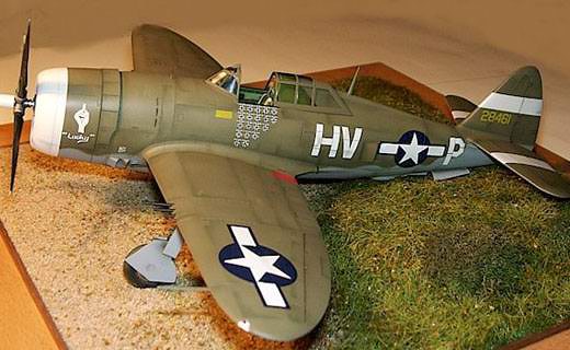 Republic P-47D-22-RE Thunderbolt Razorback