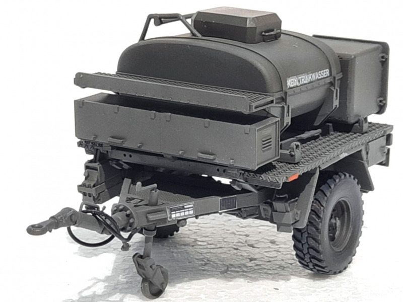Anhänger 2-Rad 1,5t (BW-Typ 2300127) mit Rüstsatz Wassertank