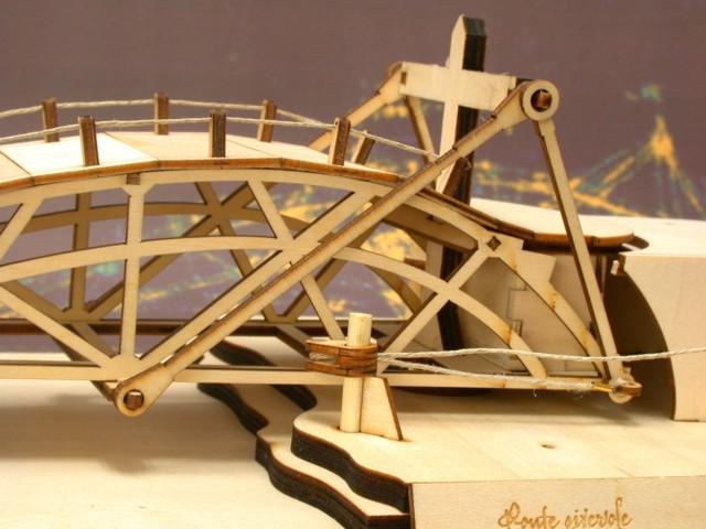 Schwenkbrücke von Leonardo da Vinci